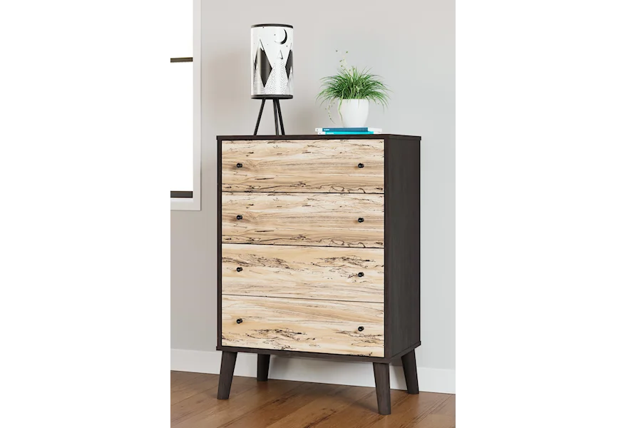 Piperton 4 Drawer Chest by Signature Design by Ashley at Sam Levitz Furniture