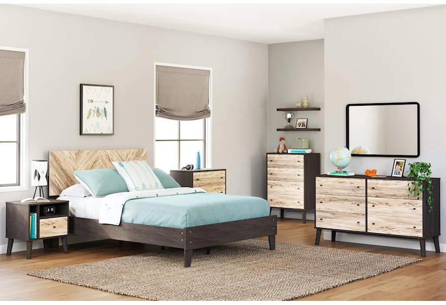 Piperton 3 Piece Full Bedroom Set by Signature Design by Ashley at Sam Levitz Furniture