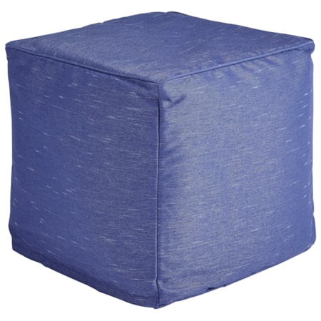 Catalina Blue Pouf