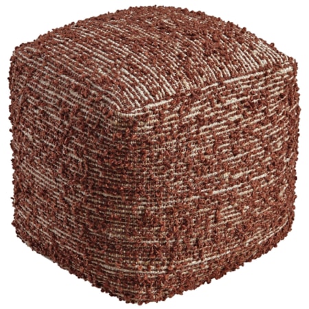 Darita - Brown Pouf
