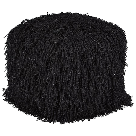 Cairo Black Pouf