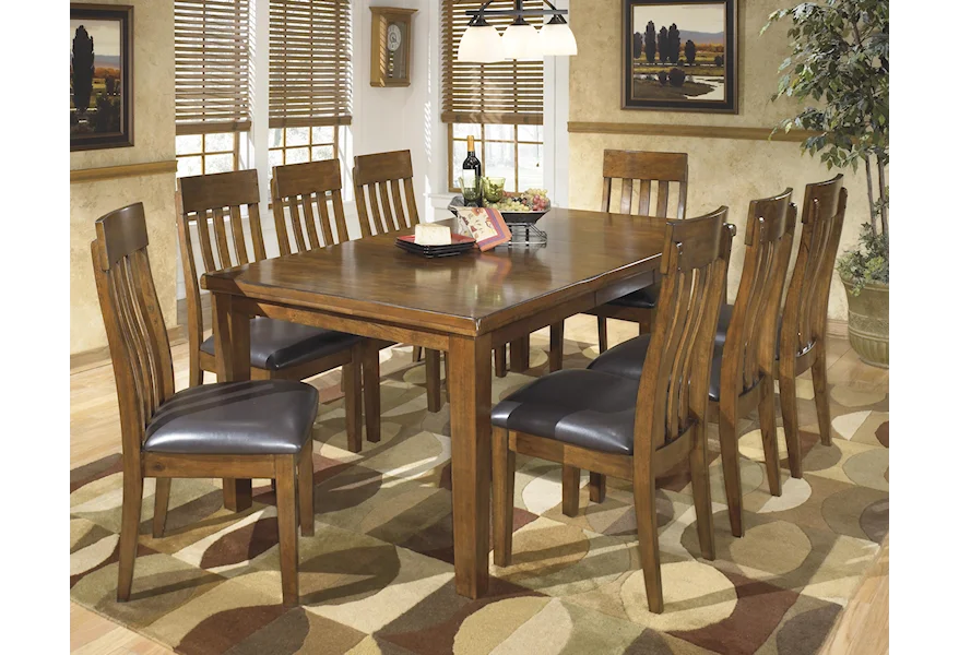 Ralene 9-Piece Dining Set by Signature Design by Ashley at HomeWorld Furniture