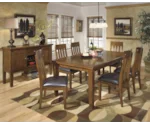 Signature Design by Ashley Ralene Rectangular Butterfly Leaf Dining Table