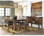 Signature Design by Ashley Ralene Rectangular Butterfly Leaf Dining Table
