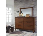 Signature Design by Ashley Ralene Dresser & Bedroom Mirror