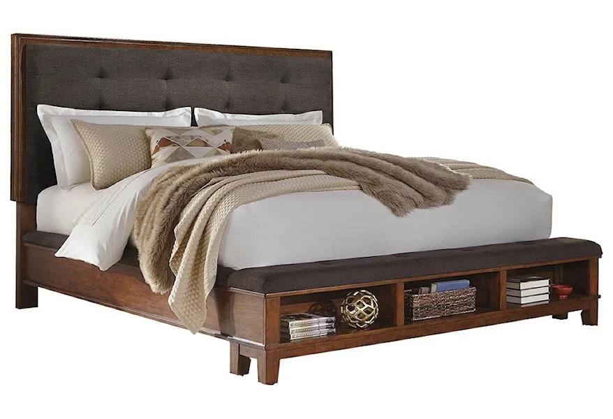 Ralene California King Storage Bed by Signature Design by Ashley at Red Knot