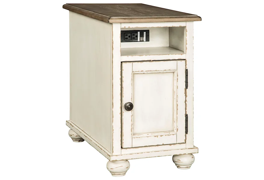Realyn Chairside End Table by Signature Design by Ashley at Johnson's Furniture
