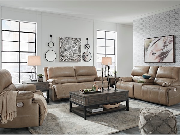 Power Reclining Living Room Group