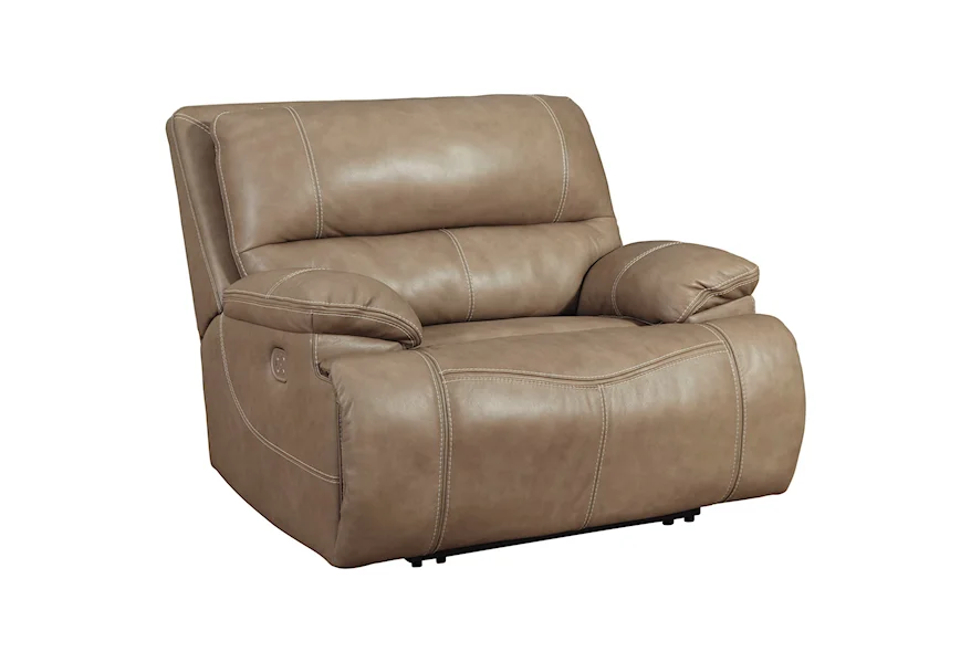 Ricmen Wide Seat Power Recliner by Signature Design by Ashley at Sam Levitz Furniture