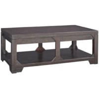 Rectangular Lift Top Table and Rectangular End Table Set