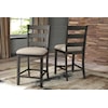 Signature Design by Ashley Rokane 5 Piece Counter Height Table Set