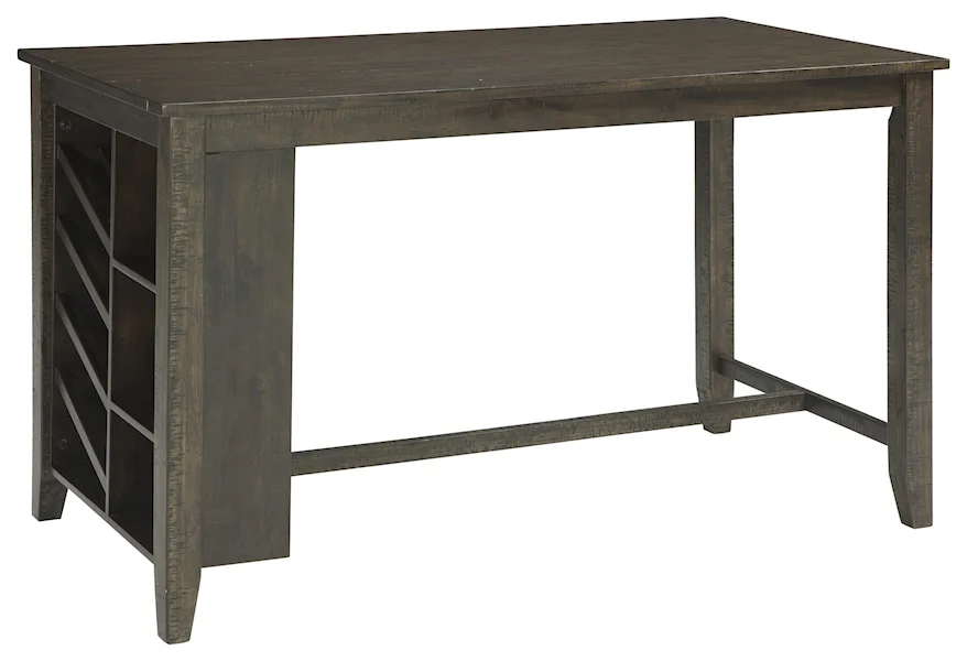 Rokane 5 Piece Counter Height Table Set by Signature Design by Ashley at Sam Levitz Furniture