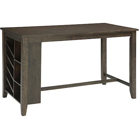 Rectangular Counter Table w/ Storage