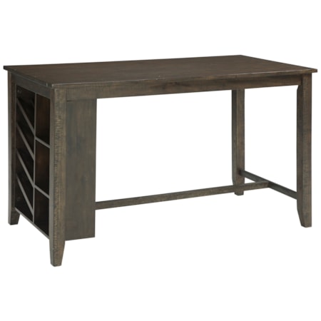Rectangular Counter Table w/ Storage