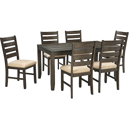 Rokane 7-Piece Dining Room Table Set