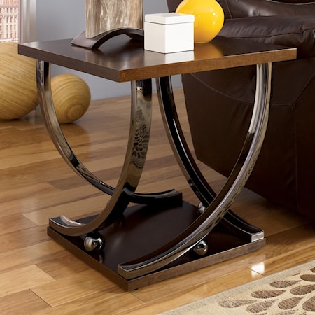 Square End Table