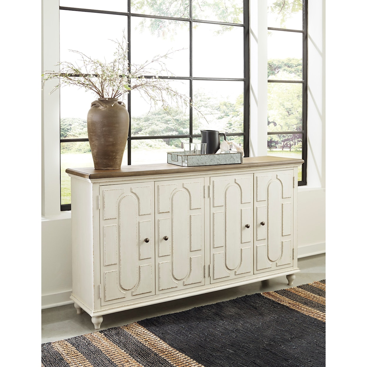 Signature Design by Ashley Furniture Roranville Accent Cabinet