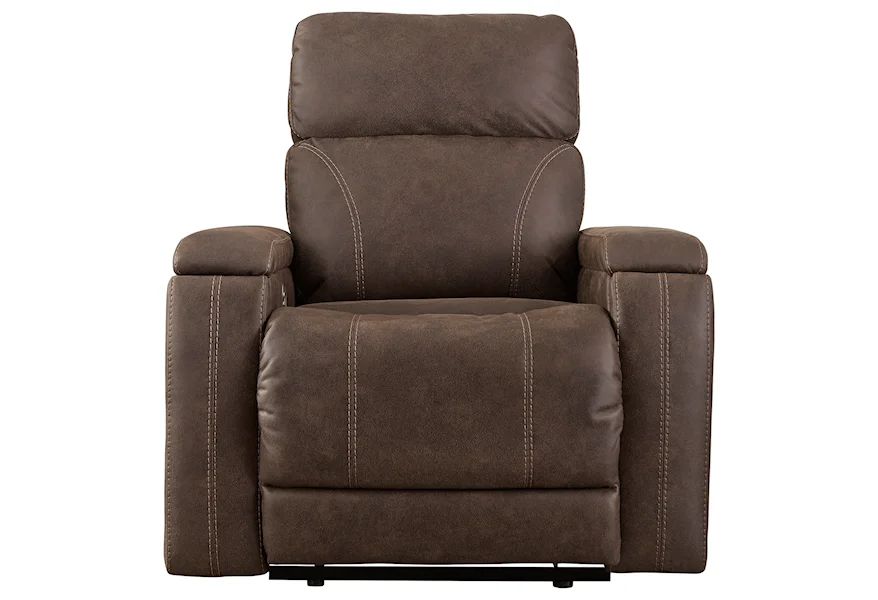 Rowlett Power Recliner with Adjustable Headrest by Signature Design by Ashley Furniture at Sam's Appliance & Furniture