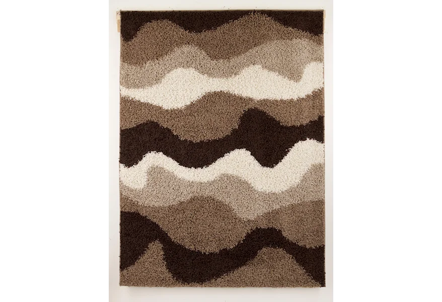 Contemporary Area Rugs Kipri - Java Medium Rug by Signature Design by Ashley at Sparks HomeStore