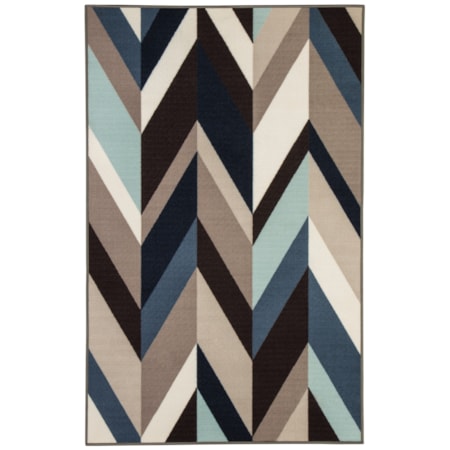Keelia Blue/Brown/Gray Rug
