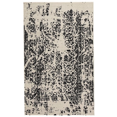 Jag Black/White Large Rug