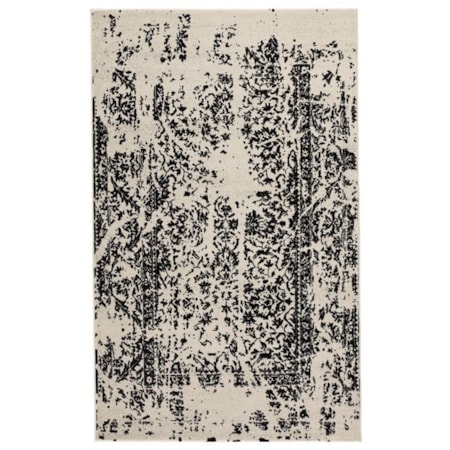 Jag Black/White Medium Rug