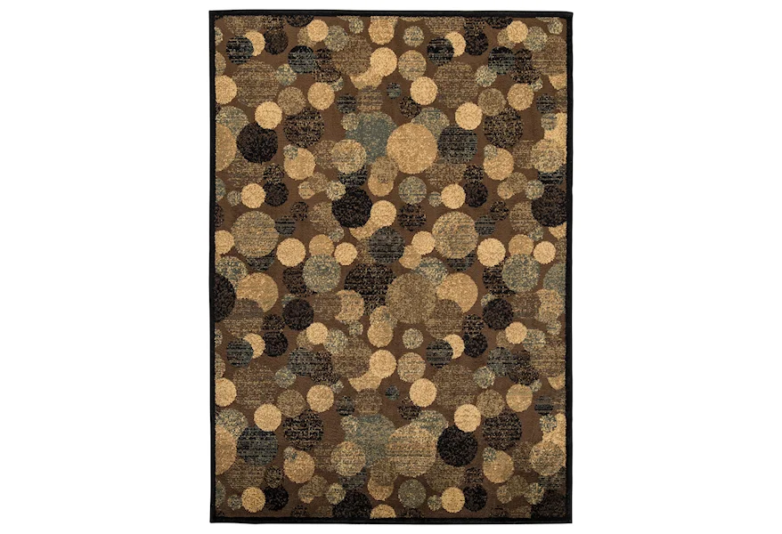 Contemporary Area Rugs Vance Brown Large Rug by Signature Design by Ashley at Royal Furniture