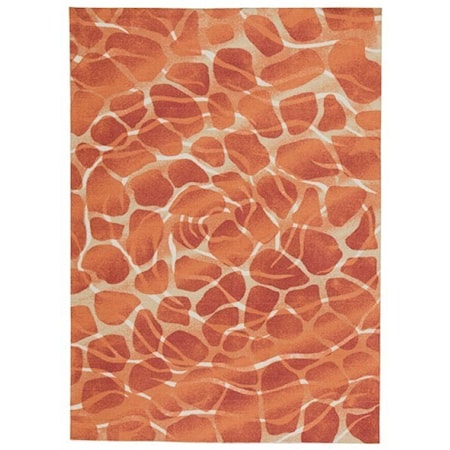 Mauna Red/Orange Large Rug