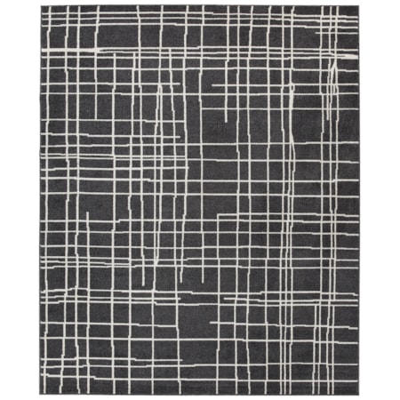 Jai Black/White Medium Rug