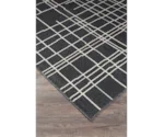 Signature Design by Ashley Contemporary Area Rugs Jai Black/White Medium Rug