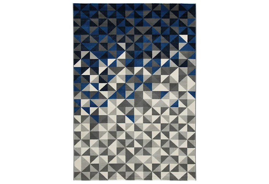 Contemporary Area Rugs Juancho Multi Medium Rug by Ashley at Morris Home