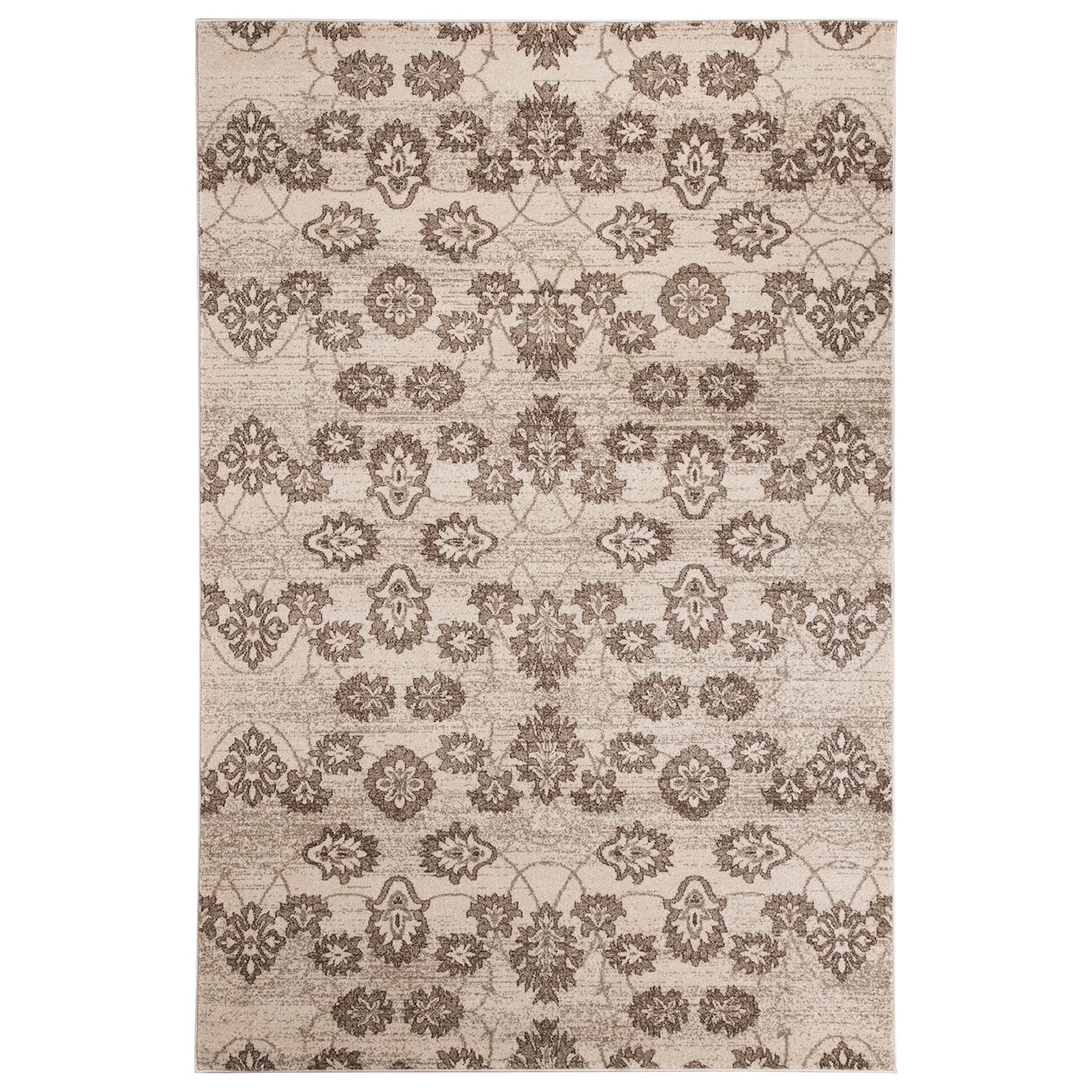 Ashley Furniture Signature Design Traditional Classics Area Rugs Aviana Beige Medium Rug