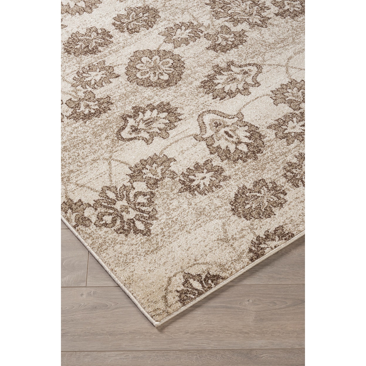 Ashley Furniture Signature Design Traditional Classics Area Rugs Aviana Beige Medium Rug