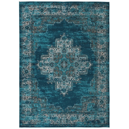 Moore Blue/Teal Large Rug