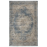 South Blue/Tan Large Rug