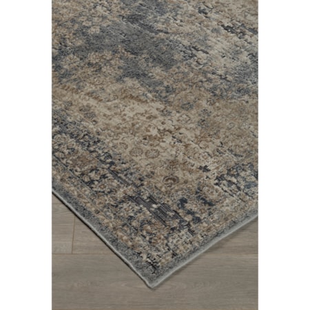 South Blue/Tan Medium Rug