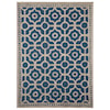 Signature Design by Ashley Transitional Area Rugs Bisbee Blue Medium Rug