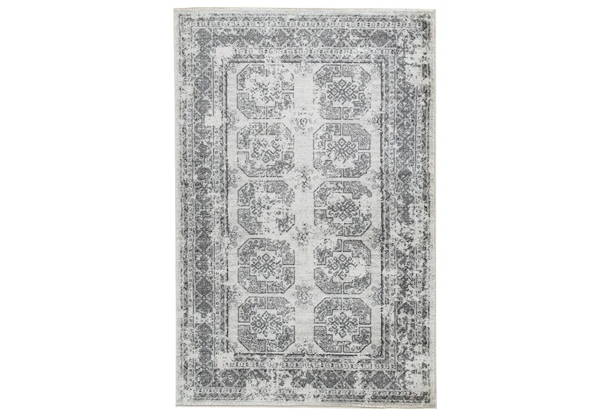 Transitional Area Rugs Jirou Gray/Taupe Medium Rug by Signature Design by Ashley at Sparks HomeStore
