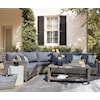 Signature Design by Ashley Salem Beach Outdoor Sectional