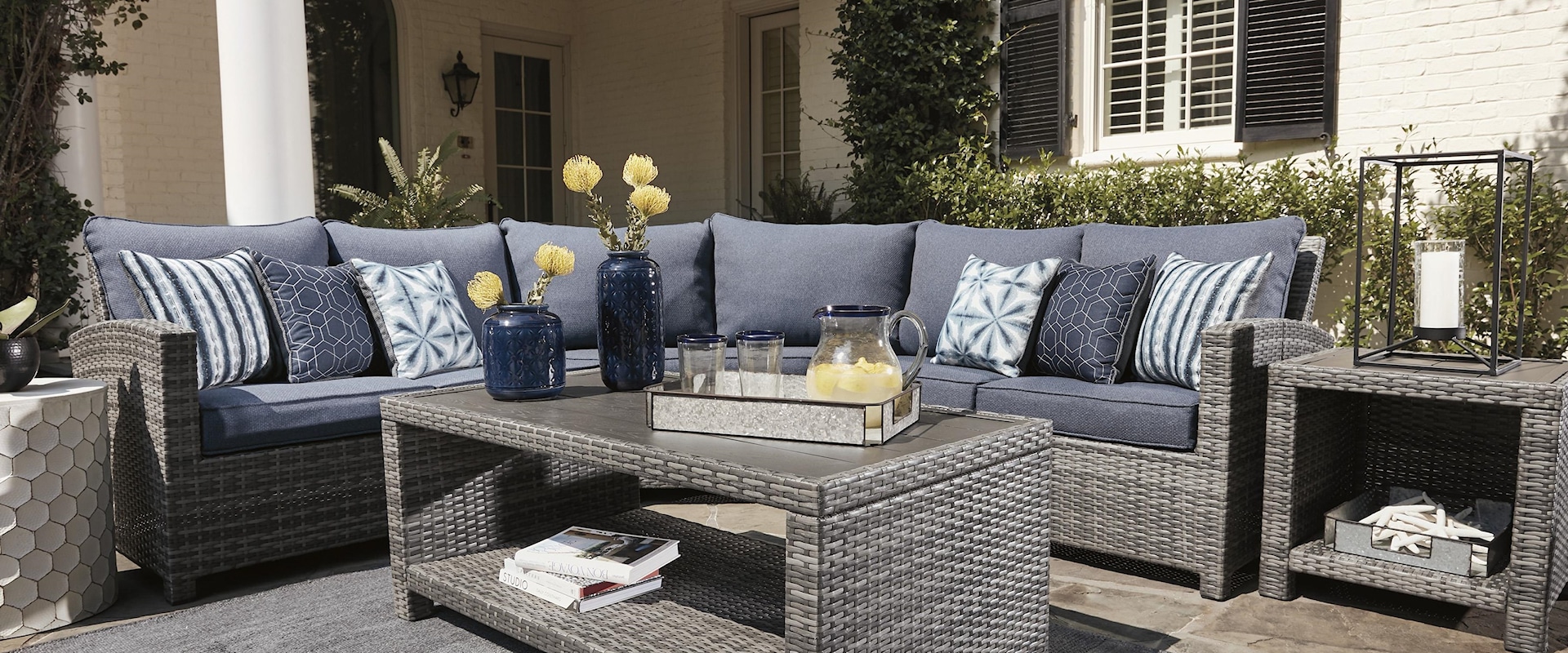 Outdoor 3 Piece Sectional Group