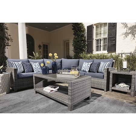 Outdoor 3 Piece Sectional Group