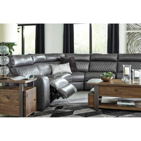 Power Reclining Sectional Sofa