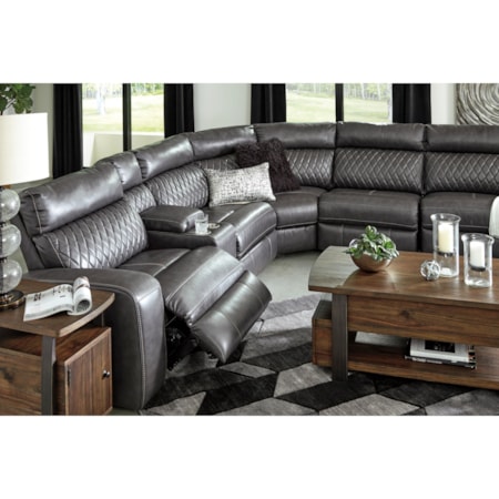 Power Reclining Sectional Sofa