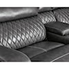 Ashley Furniture Signature Design Samperstone Power Reclining Sectional Sofa