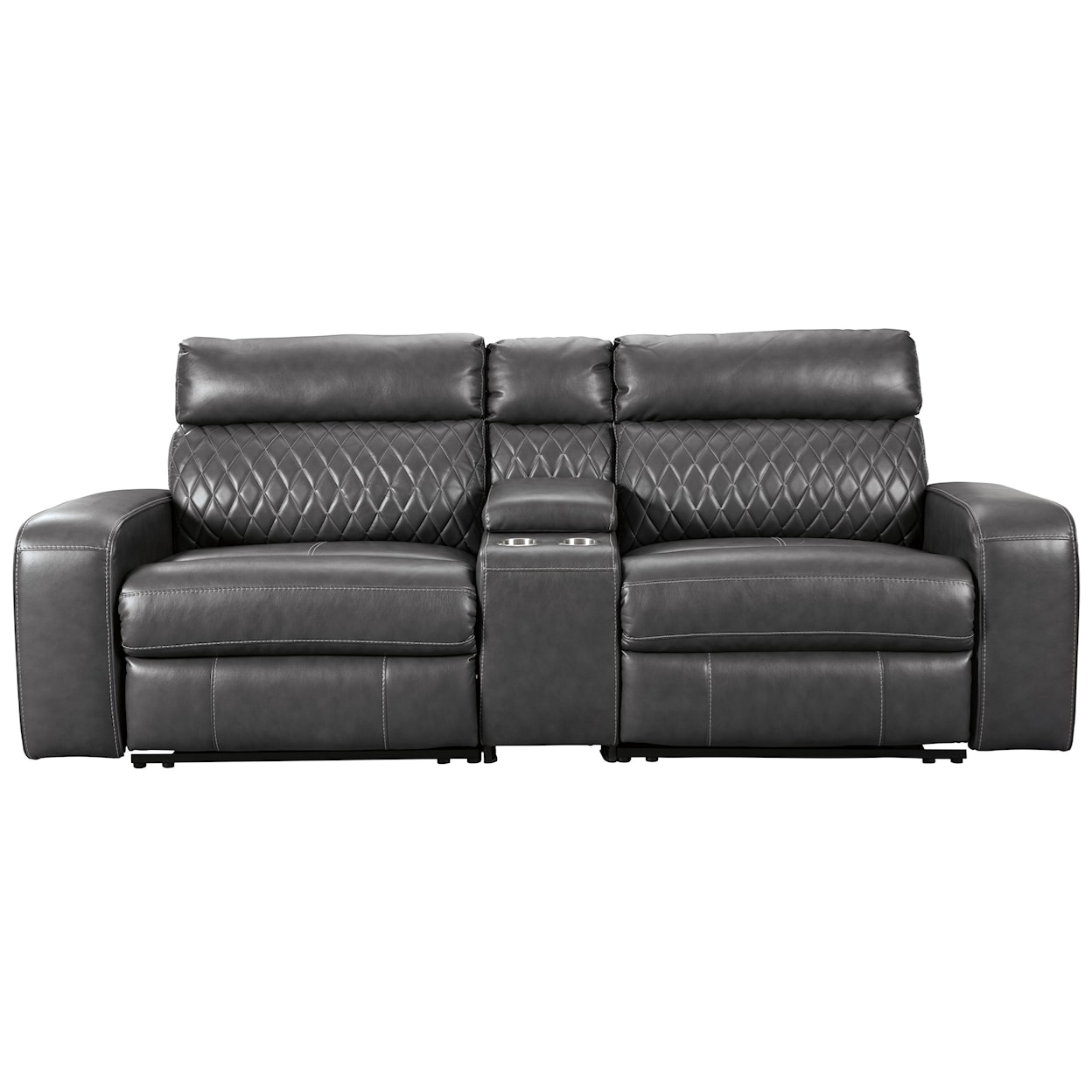 Signature Design Samperstone Power Reclining Loveseat