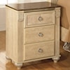 Signature Design by Ashley Saveaha Three Drawer Night Stand