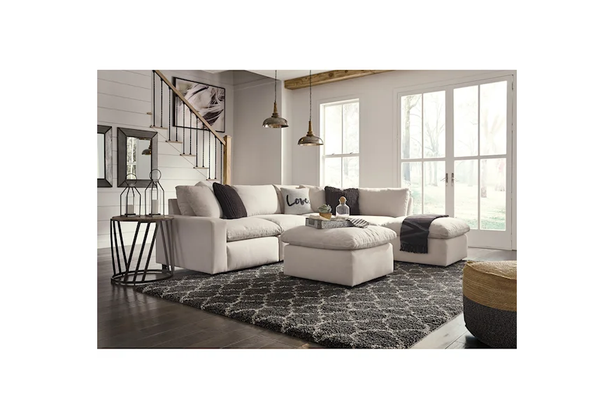 Savesto 6-Piece Sectional by Signature Design by Ashley at HomeWorld Furniture