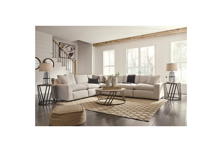 Savesto 6-Piece Sectional by Signature Design by Ashley at Furniture Fair - North Carolina
