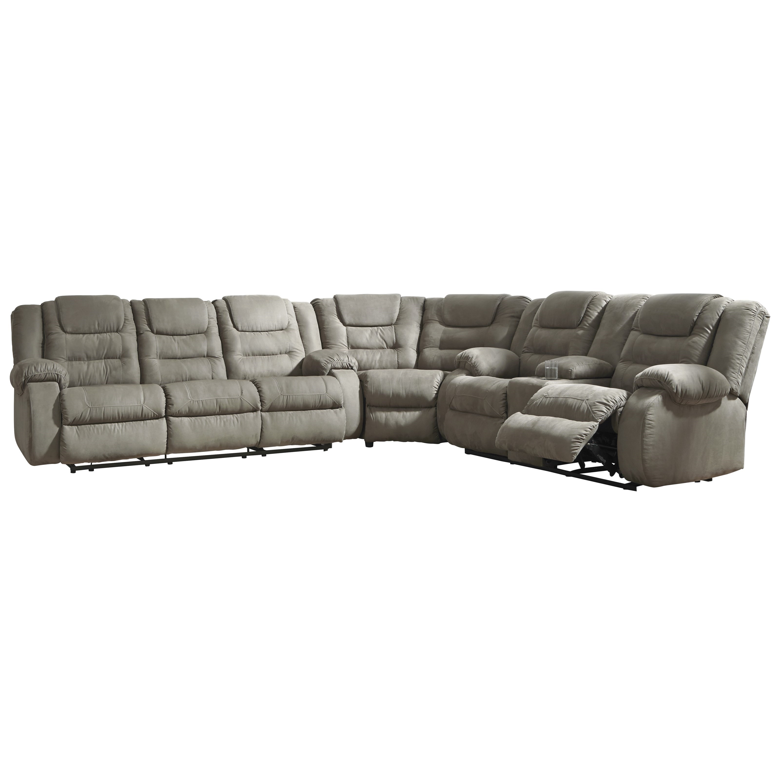 3 Piece Reclining Sectional