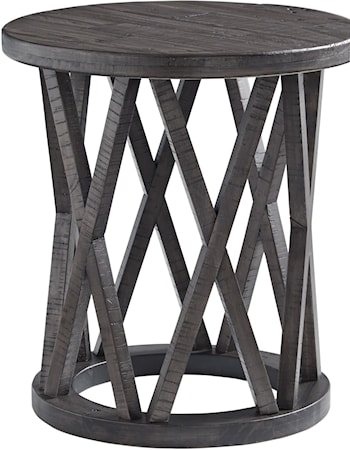 Round End Table